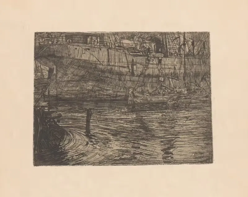 Stoomboot in het Westerdok in Amsterdam — Pieter Dupont