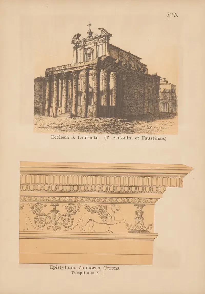 Церковь Святого Лаврентия (Т. Антонина и Фаустины) by Кристоф Зиглер, 1882 — digital art print download