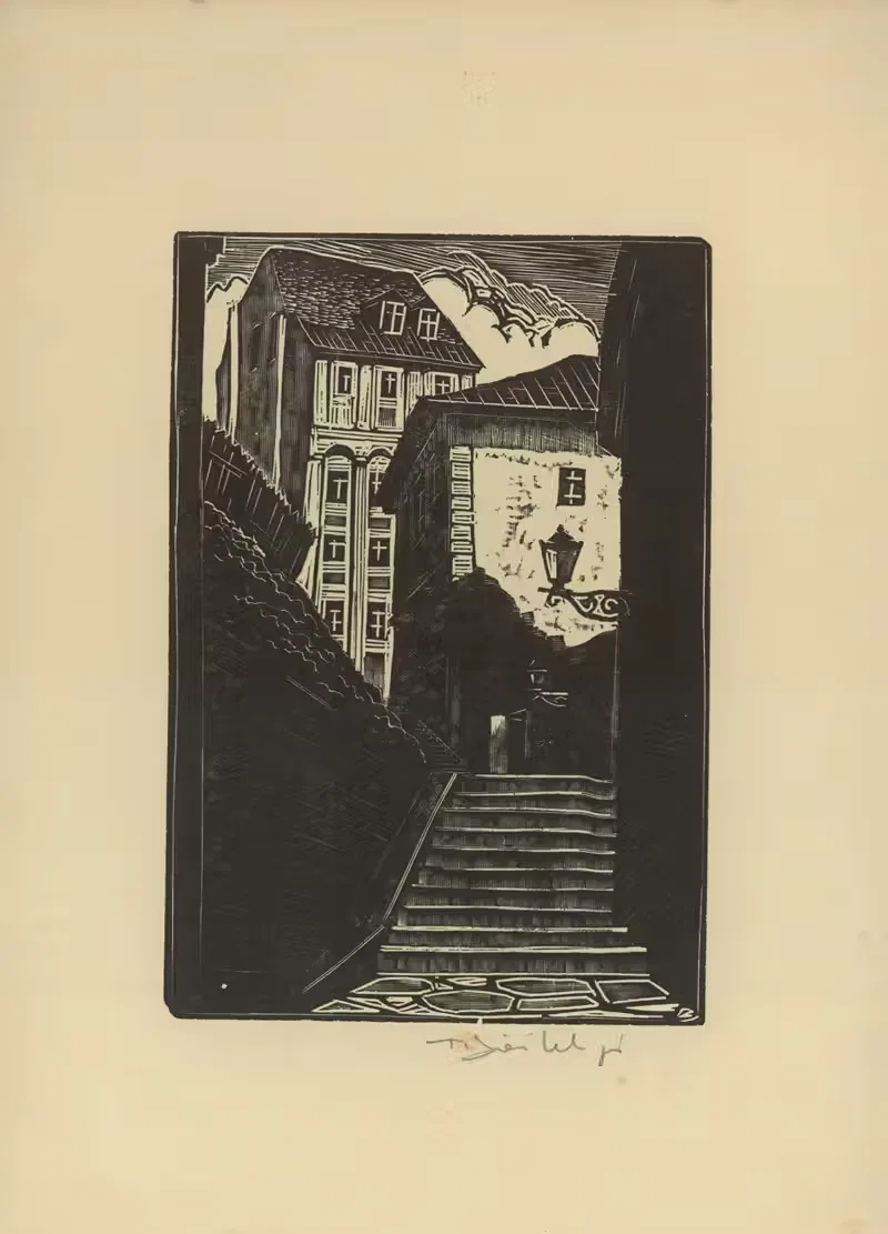Kamienne Schodki by Tadeusz Cieślewski, 1930 — digital art print download