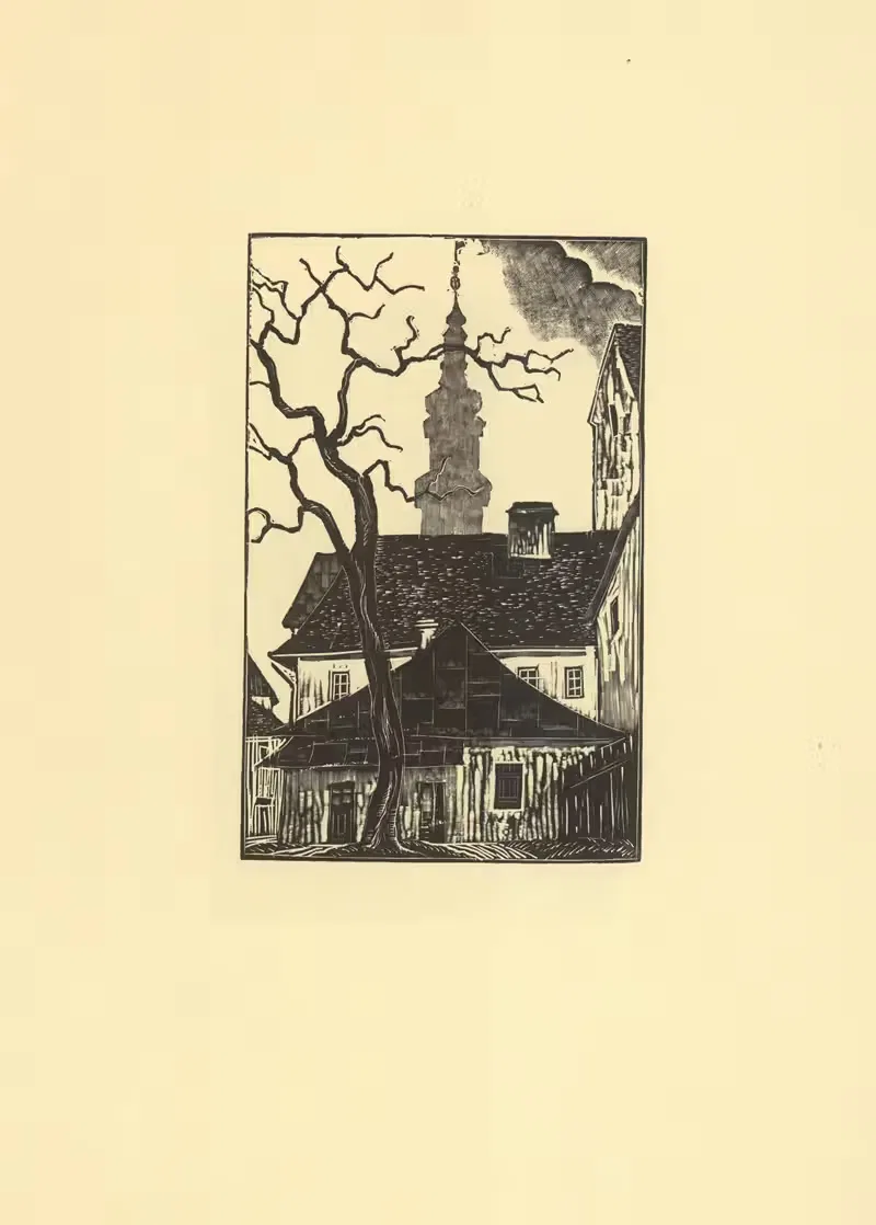 Замость, пл. 6 by Тадеуш Чешлевский, 1929 — digital art print download