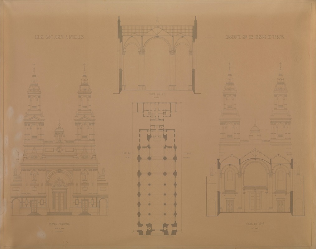 Saint Joseph's Church in Brussels — Tieleman Frans Suys