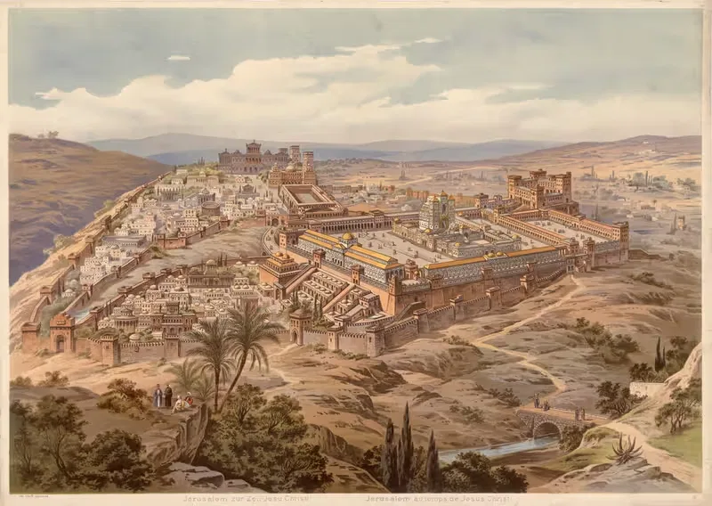 Jerusalem in the time of Christ — Friedrich Perlberg