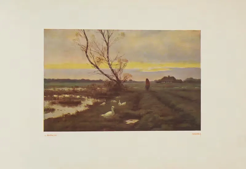 Осенью by Юзеф Рапацкий, 1925 — digital art print download