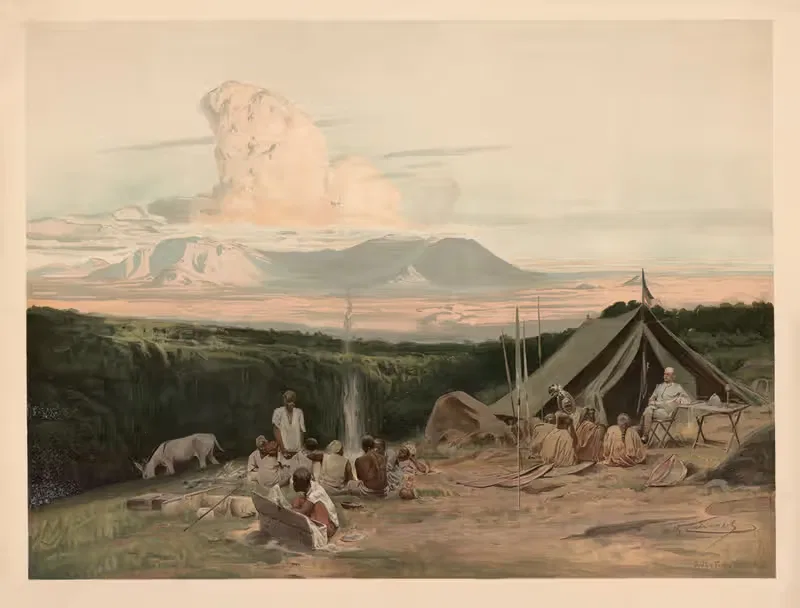 Германская Юго-Восточная Африка by Вильгельм Кунерт, 1905 — digital art print download