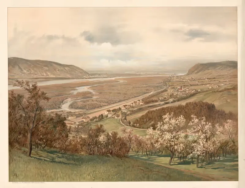 The source of the Danube near Vienna — Anton Heilmann