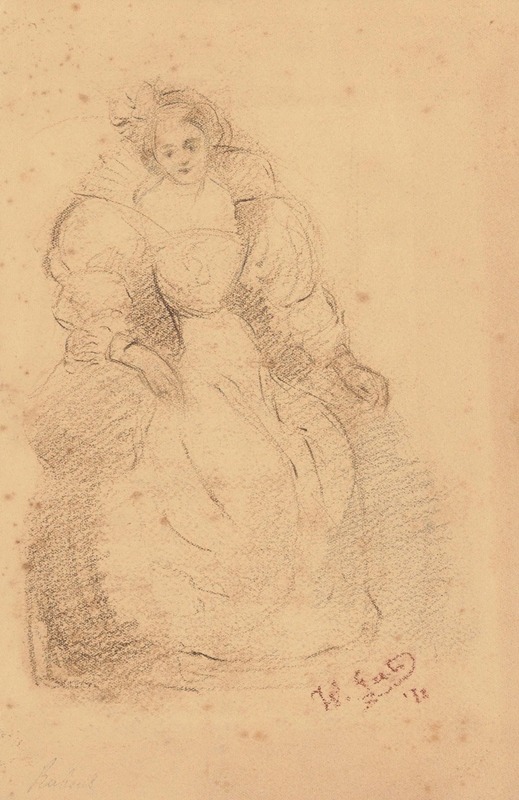 Helena Fourment, After Peter Paul Rubens by Виллем Гитс, 1872 — digital art print download