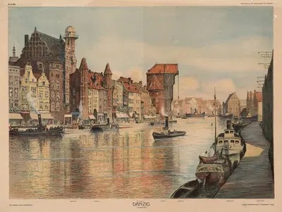 Danzig by Adolf Lehmann — digital art print download