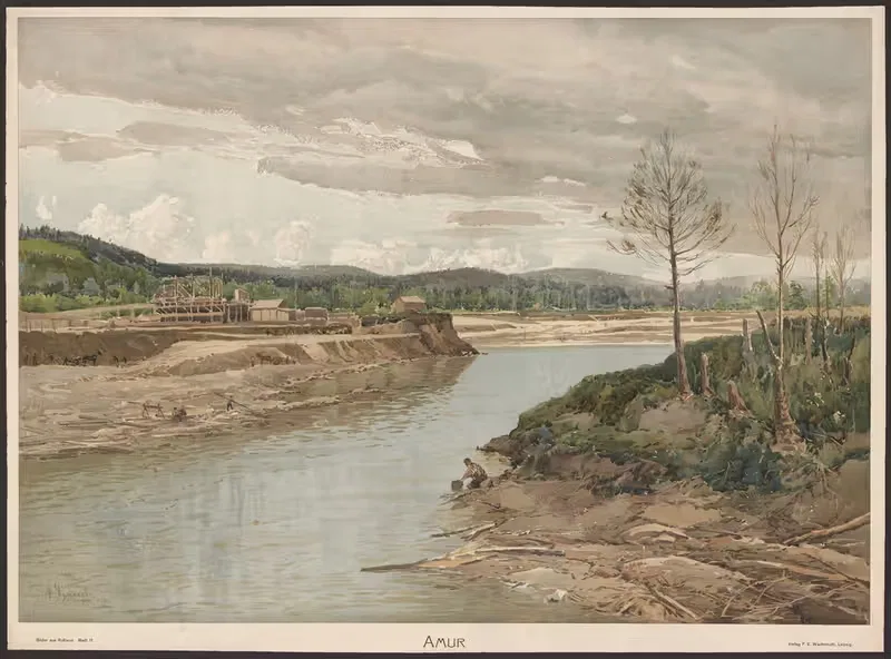 Амур by Аркадий Афанасьевич Чумаков, 1905 — digital art print download