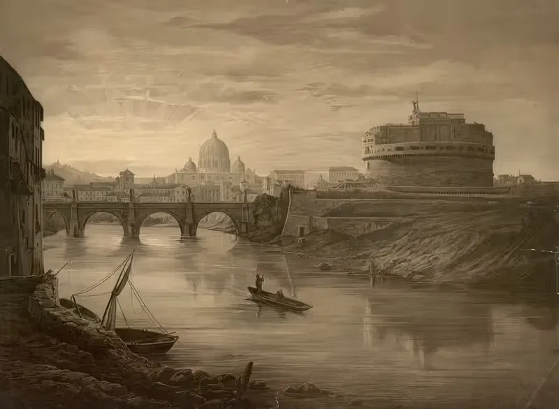 Castel Sant'Angelo (Mausoleum of Hadrian) — Josef Langl