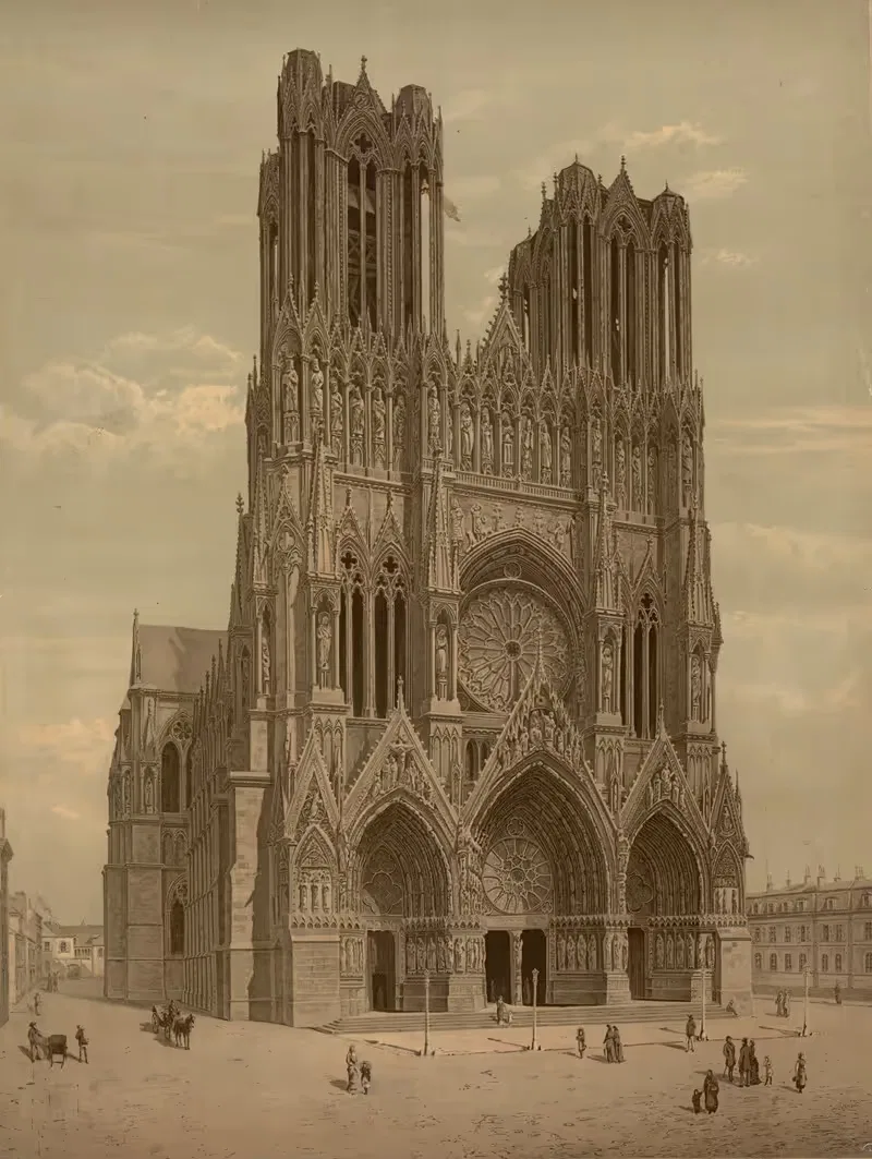 Notre-Dame de Reims (Reims Cathedral) — Josef Langl