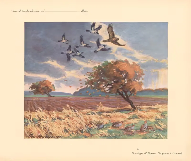 Октябрь by Пуль Кристиан Йоргенсен, 1935 — digital art print download