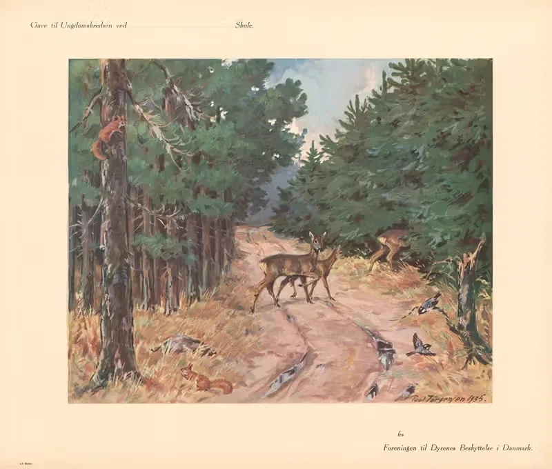 Ноябрь by Пуль Кристиан Йоргенсен, 1935 — digital art print download
