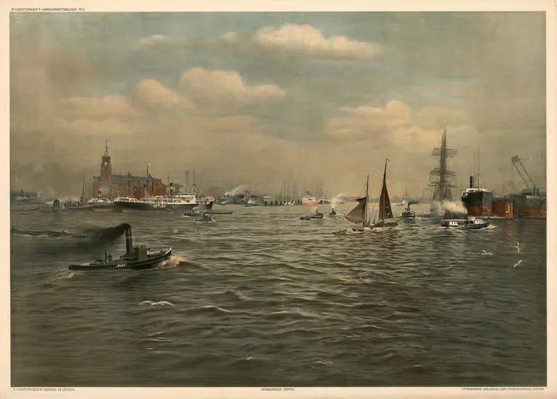 Port of Hamburg — R. Voigtländer
