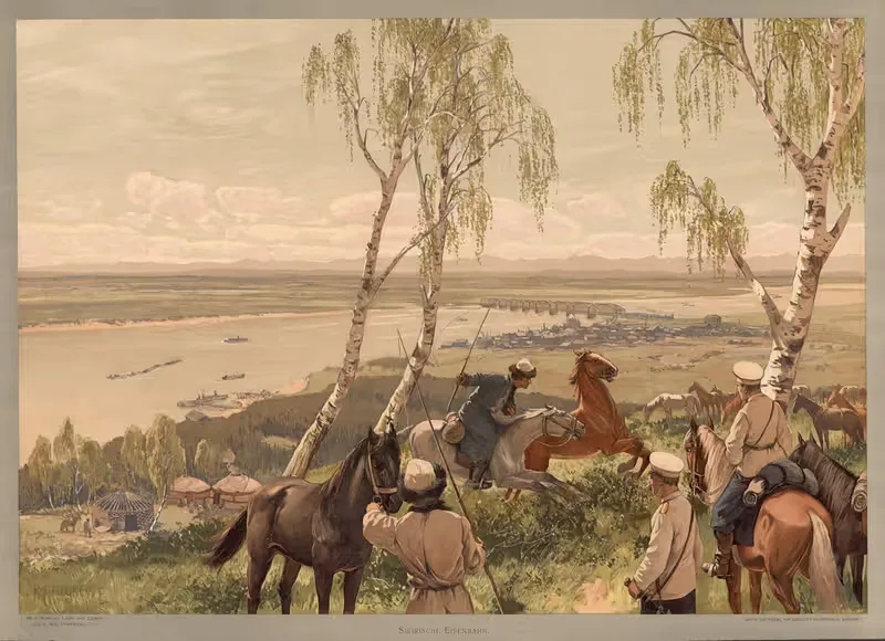 Weltverkehr – Sibirische Eisenbahn — Rudolf Hellgrewe