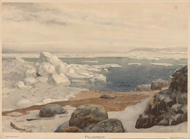 Полярное море by Сергей Иванович Ягужинский, 1905 — digital art print download
