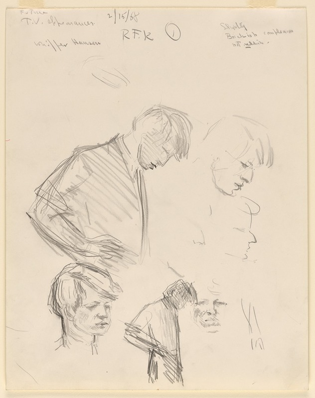 Robert Francis Kennedy by Gardner Cox, 1968 — digital art print download