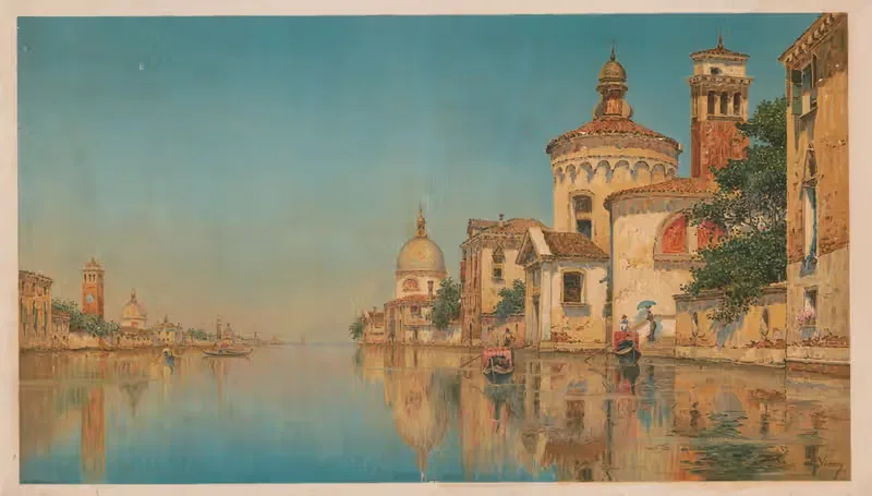 Венеция золотая by Джордж Вивиан, 1902 — digital art print download