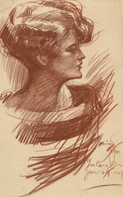 Zelda Sayre Fitzgerald by Харрисон Фишер, 1927 — digital art print download