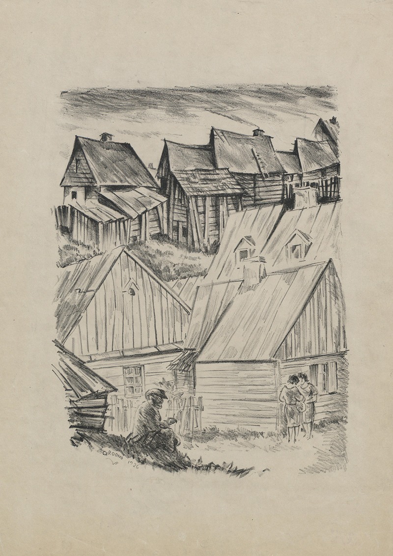 Гродно by Ян Я. Вронецкий, 1926 — digital art print download