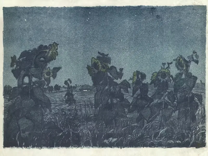 Подсолнухи by Ян Войнарский, 1909 — digital art print download