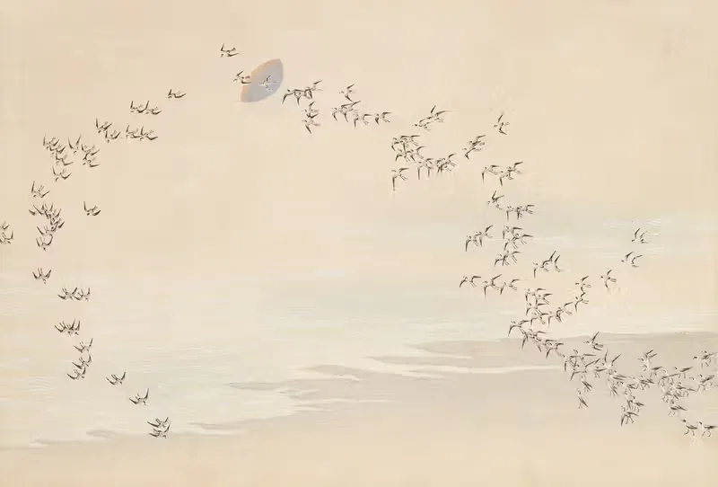A Thousand Grasses Pl.09 by Kamisaka Sekka, 1900 — digital art print download