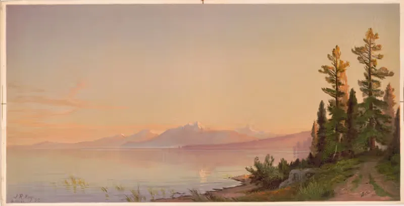 Lake Tahoe, looking southwest — John Ross Key