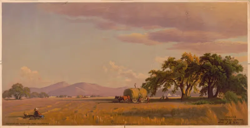 Harvesting, near San Jose — John Ross Key
