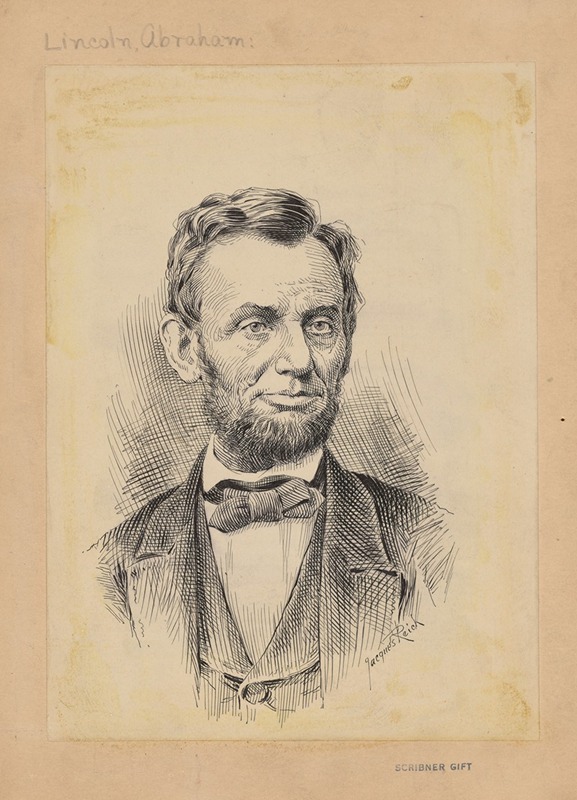 Abraham Lincoln by Жак Рейх — digital art print download