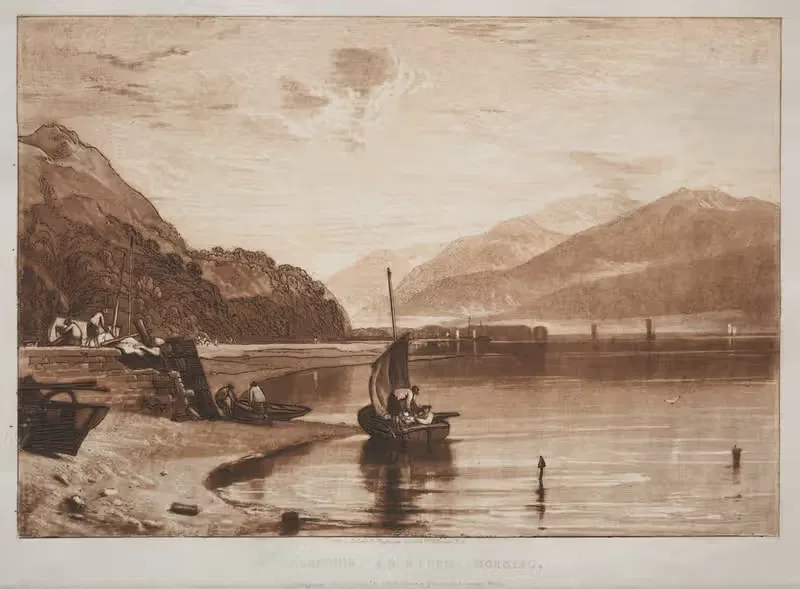 Inverary Pier, Lock Fyne, Morning — Joseph Mallord William Turner