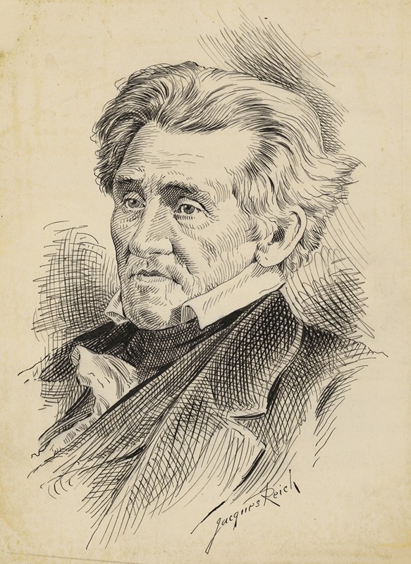 Andrew Jackson by Жак Рейх — digital art print download
