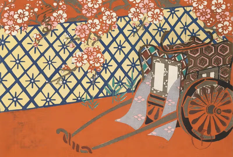 A Thousand Grasses Pl.25 by Kamisaka Sekka, 1900 — digital art print download