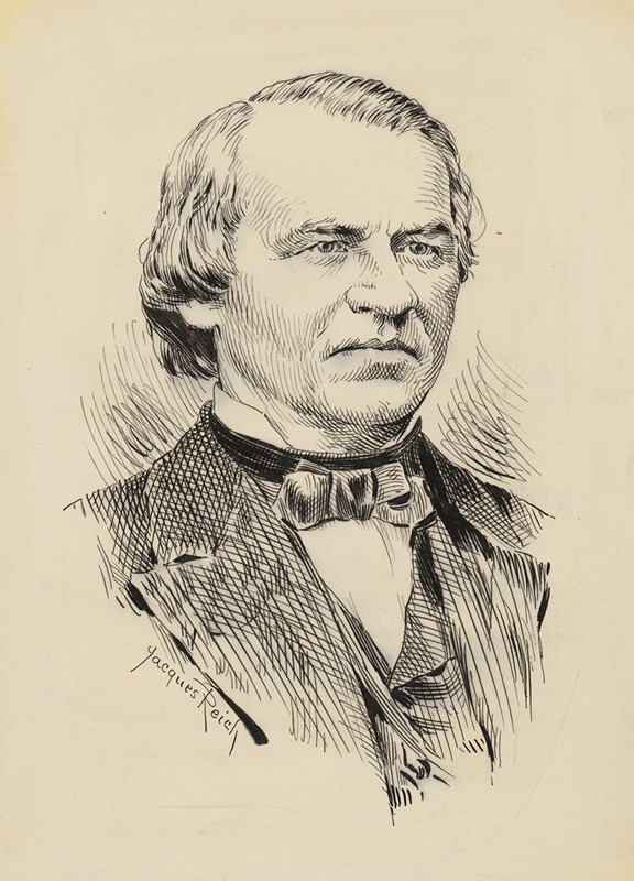 Andrew Johnson by Jacques Reich — digital art print download