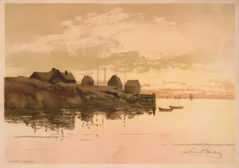 A bit of Monhegan, Maine — Louis Kinney Harlow