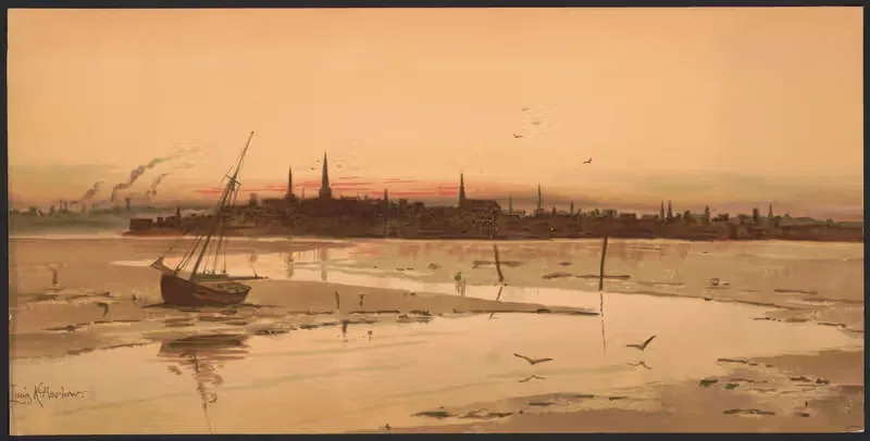 Челси, из Уинтропа, Массачусетс by Луис Кинни Харлоу, 1888 — digital art print download