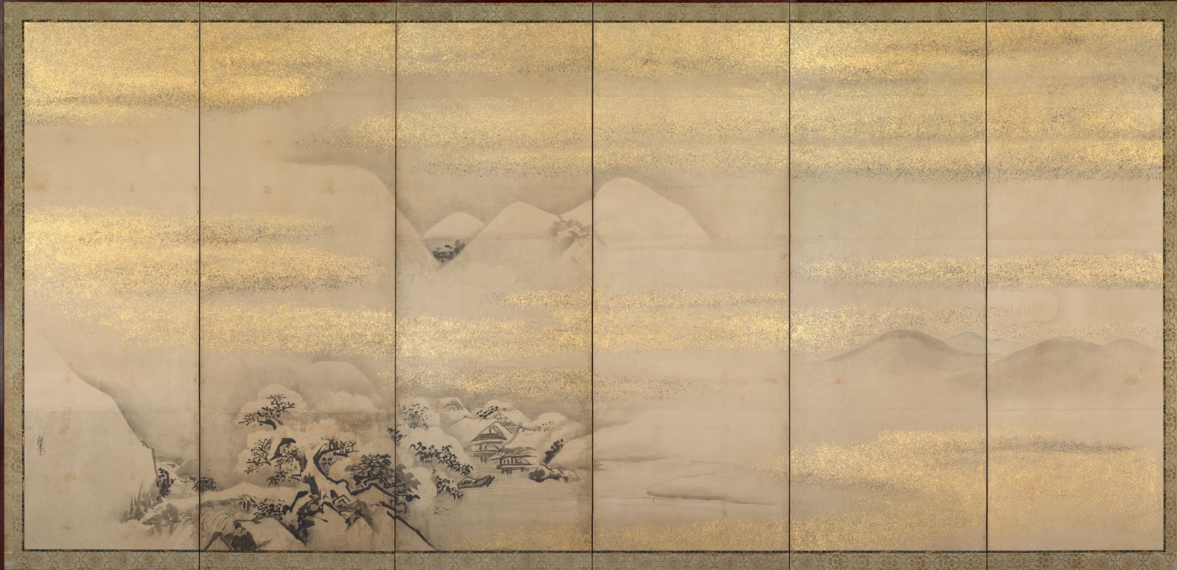 Summer and Winter Landscapes by Kano Naonobu — digital art print download