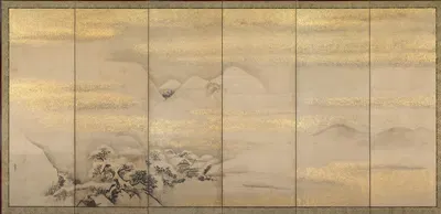 Summer and Winter Landscapes by Kano Naonobu — digital art print download