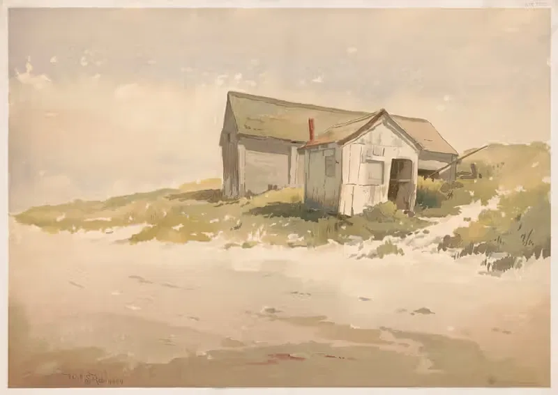 Прогрессивные исследования в акварели № 2 by Уильям С. Робинсон, 1890 — digital art print download