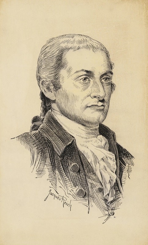 John Jay by Жак Рейх — digital art print download