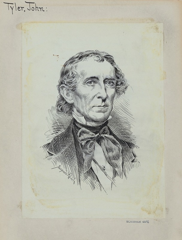 John Tyler by Жак Рейх — digital art print download