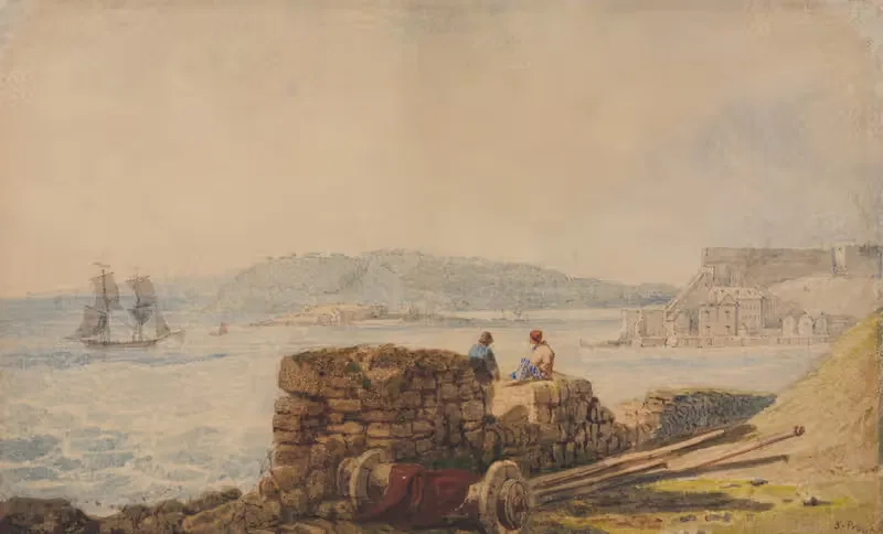 Drake's Island, Plymouth — Samuel Prout