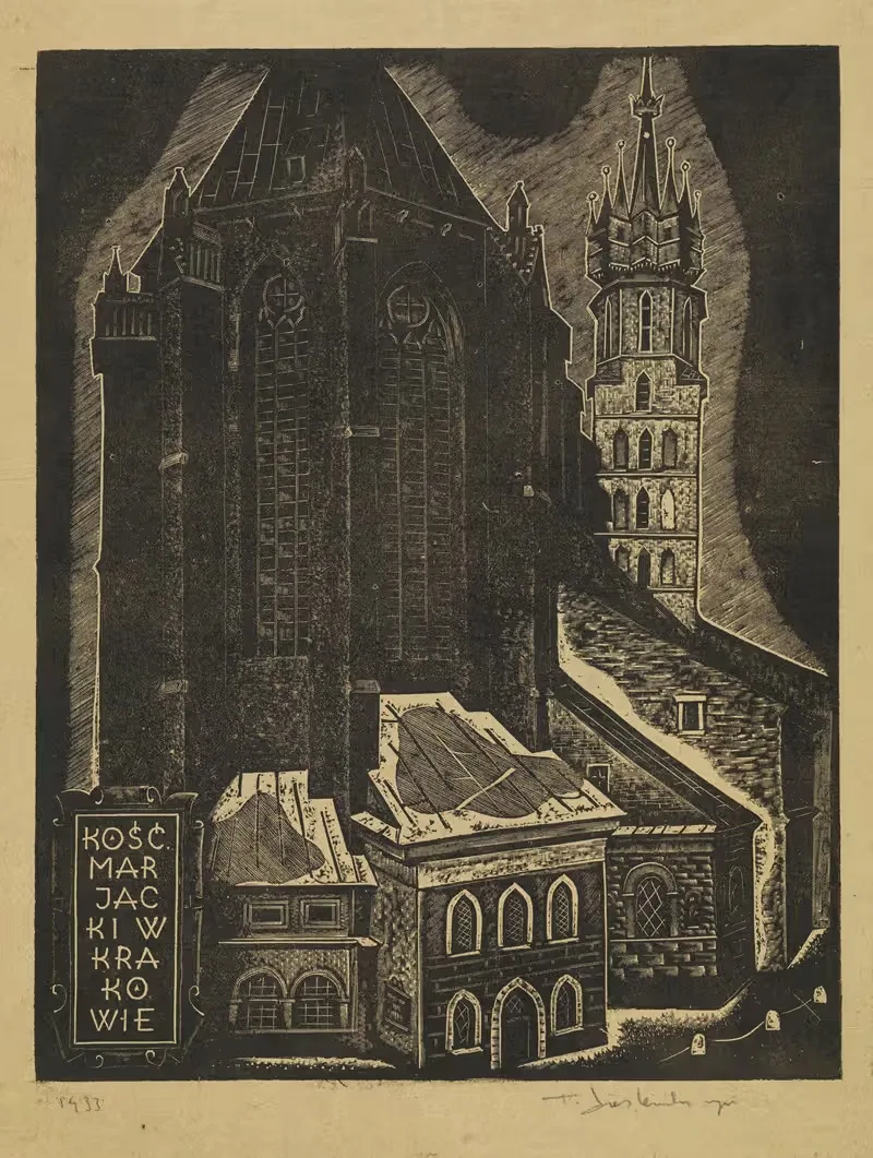 Kościół Mariacki w Krakowie — Tadeusz Cieślewski