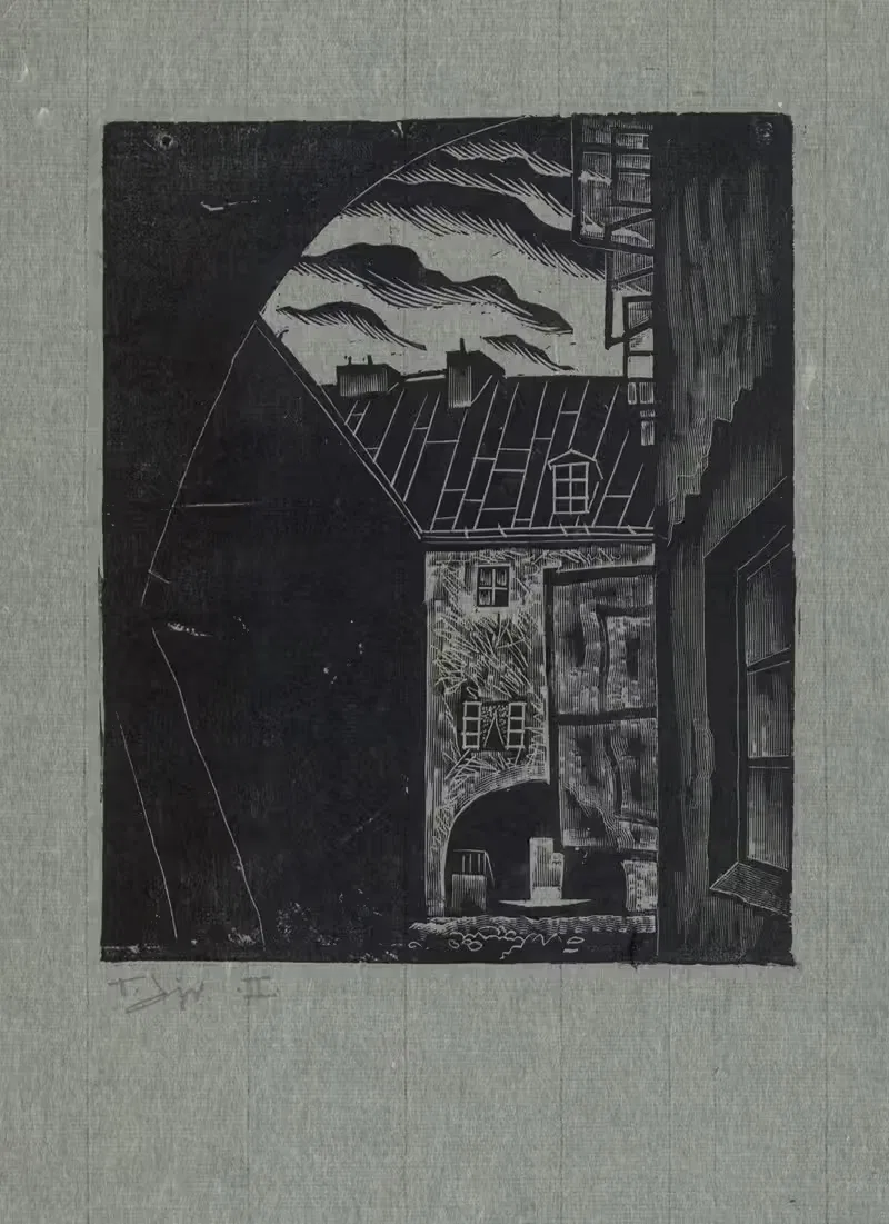 Улица Старомейска by Тадеуш Чешлевский, 1943 — digital art print download