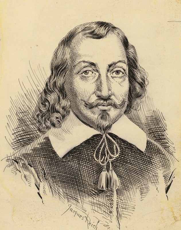 Samuel De Champlain by Жак Рейх — digital art print download