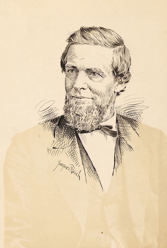 Schuyler Colfax by Жак Рейх — digital art print download