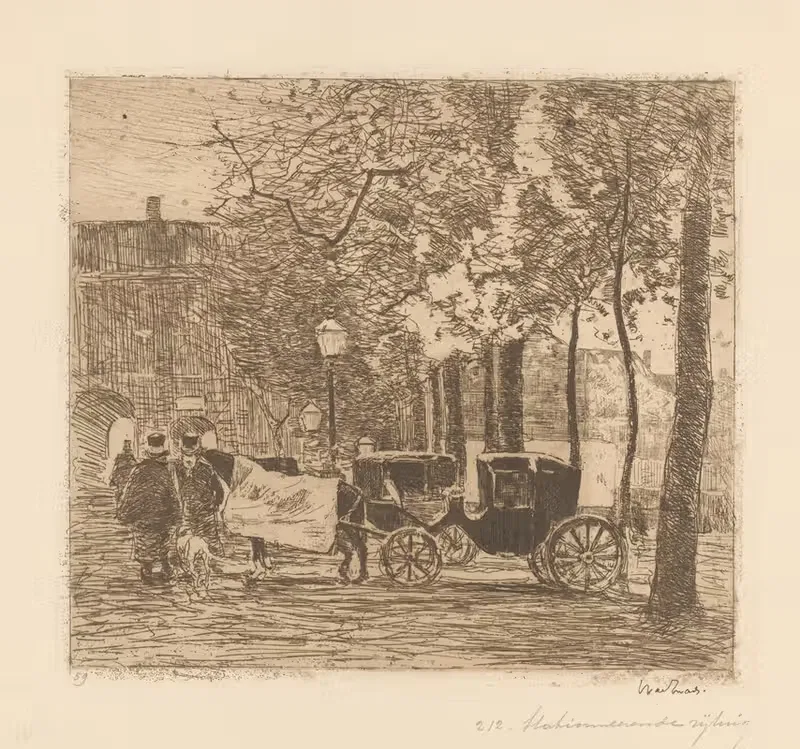 Рейтуги на Бёйтенхофе by Виллем де Зварт, 1890-1891 — digital art print download