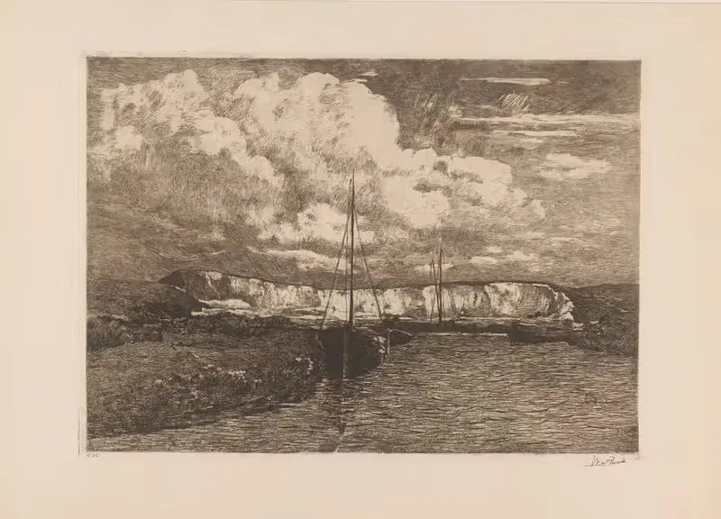 Зандафгравинг by Виллем де Зварт, 1885 — digital art print download
