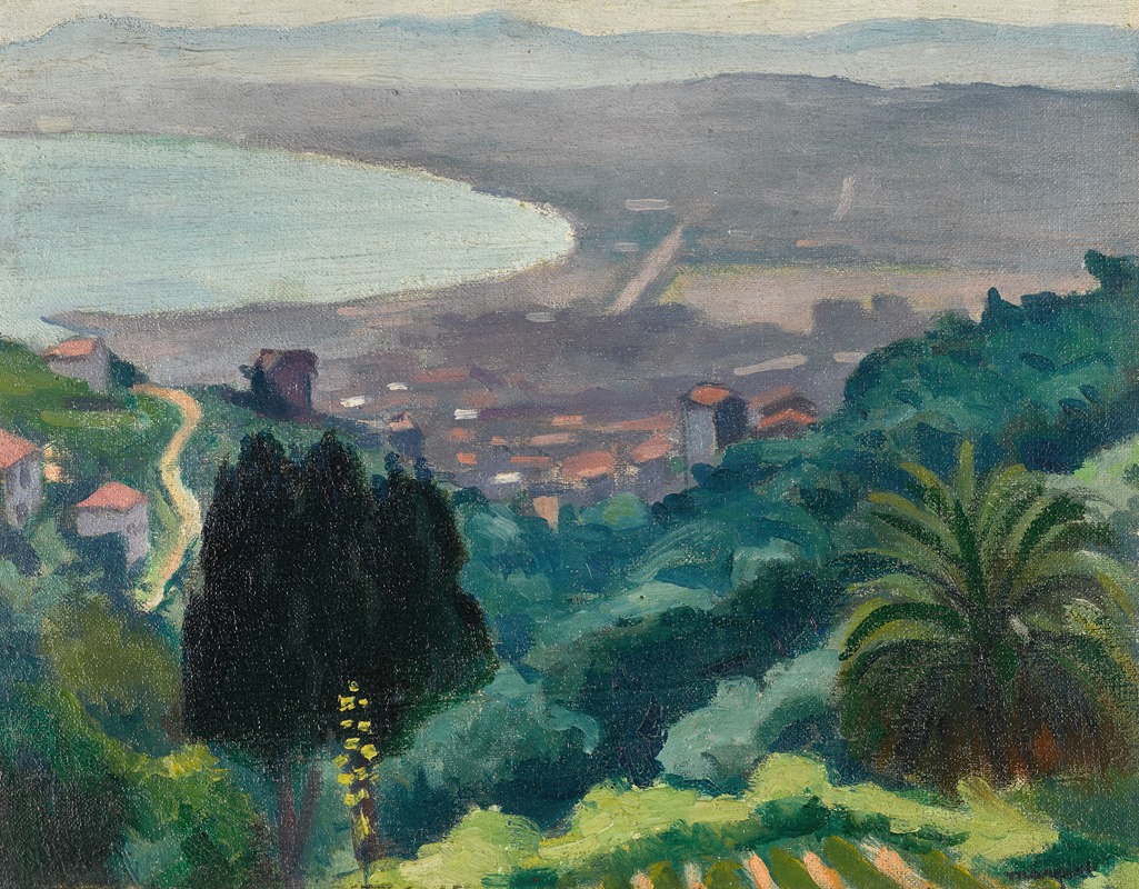 Окрестности Алжира by Альбер Марке, 1920 — digital art print download