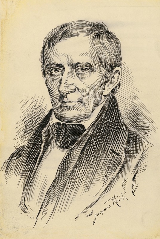 William Henry Harrison by Жак Рейх — digital art print download