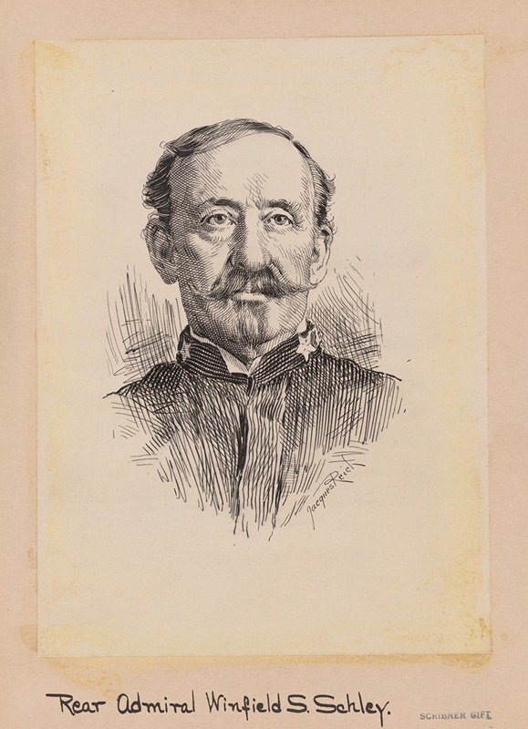 Winfield Scott Schley by Жак Рейх — digital art print download