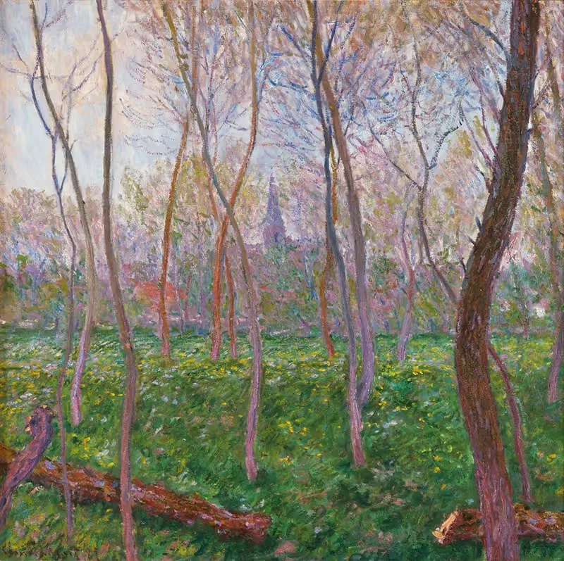 Беннекур by Клод Моне, 1887 — digital art print download